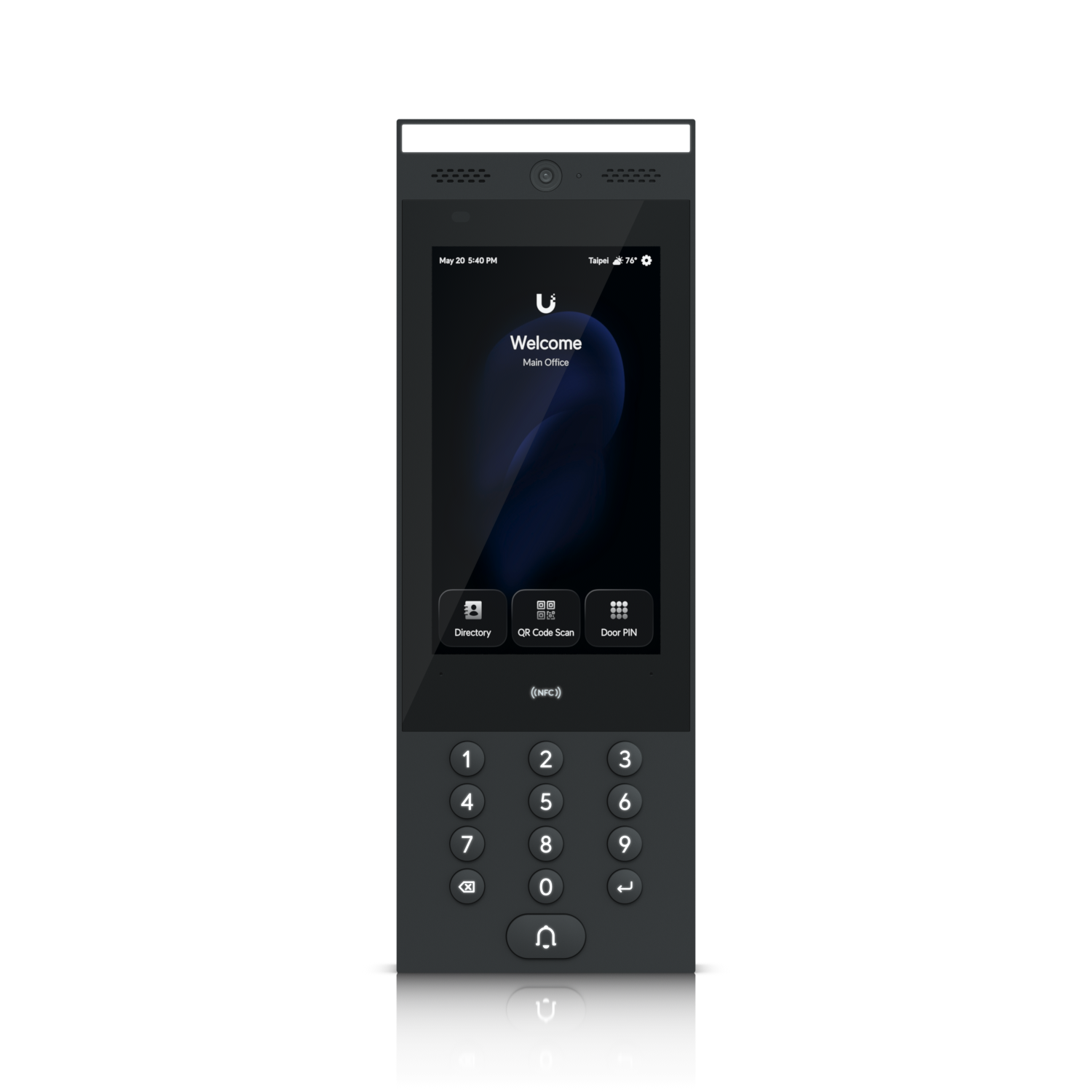 UniFi Access G3 Intercom with HD camera and touchscreen