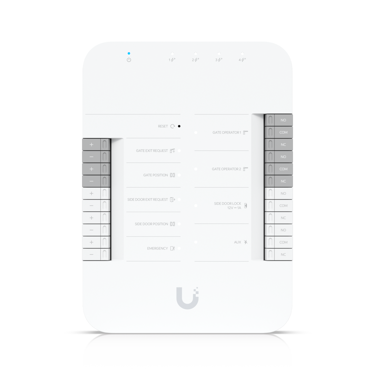 UniFi Access hub for gate credential management